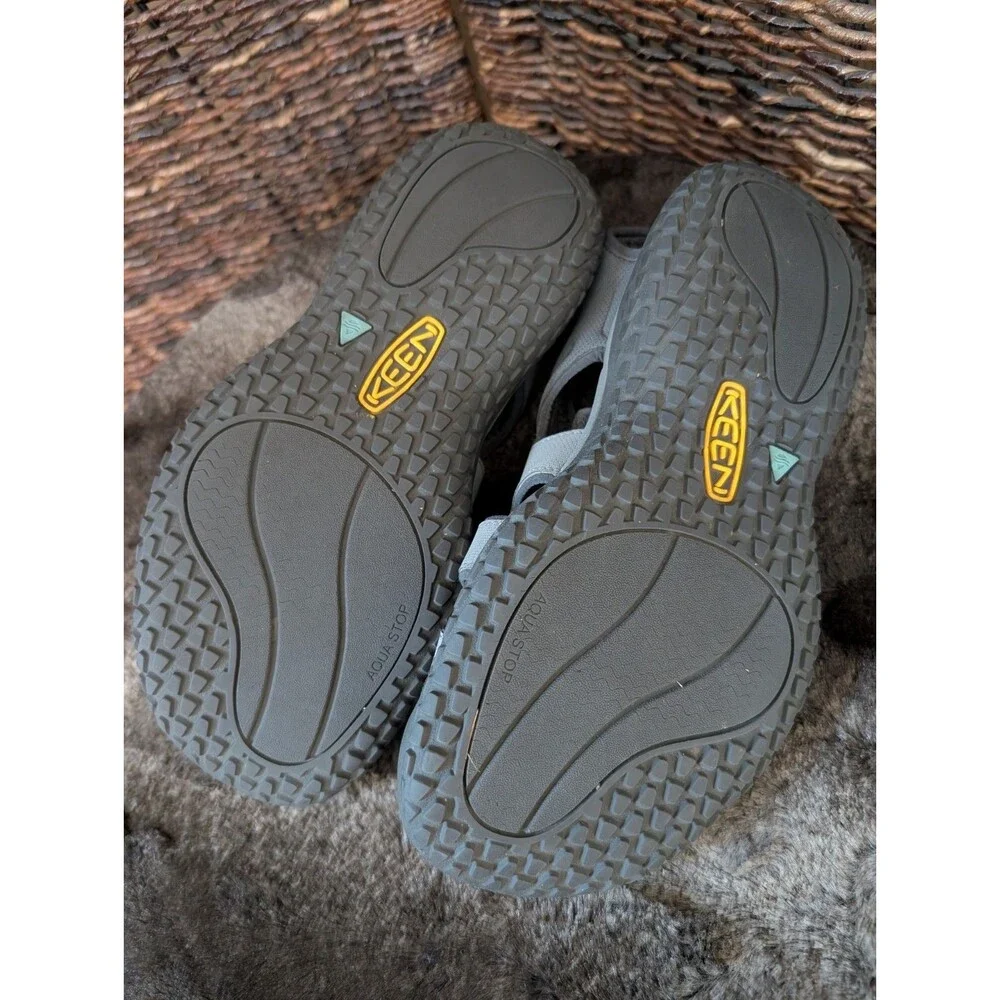 KEEN Men's SOLR High-Performance Closed Toe Water Sandals Gray Size 8 Beach Vaca